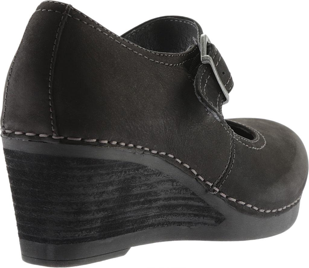 dansko sandra mary jane wedge black