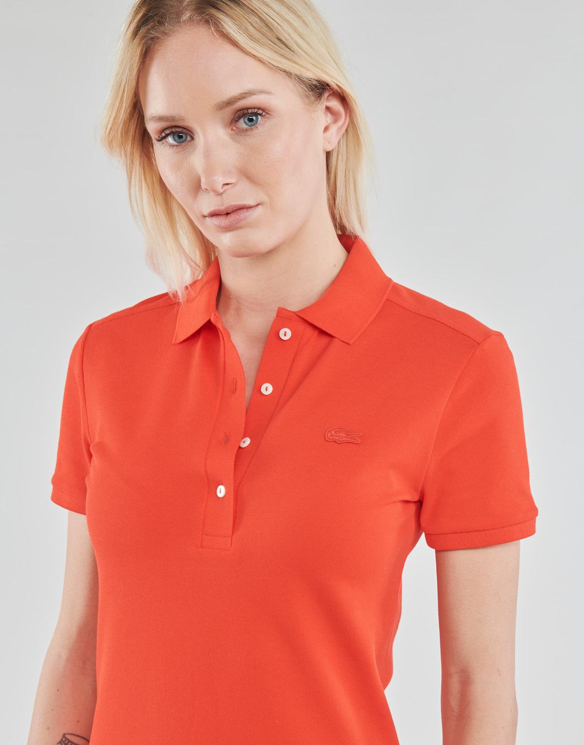 robe lacoste orange