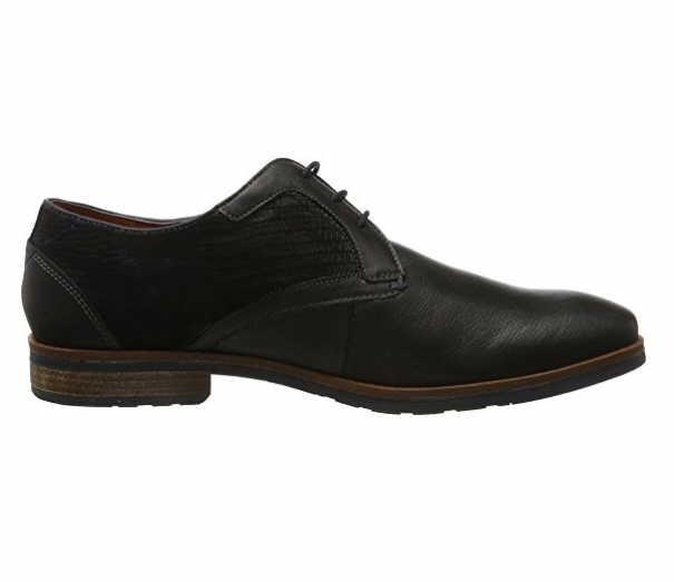 311374014030-1010 Bugatti Men Lace-Up Shoes Black, Black//Black