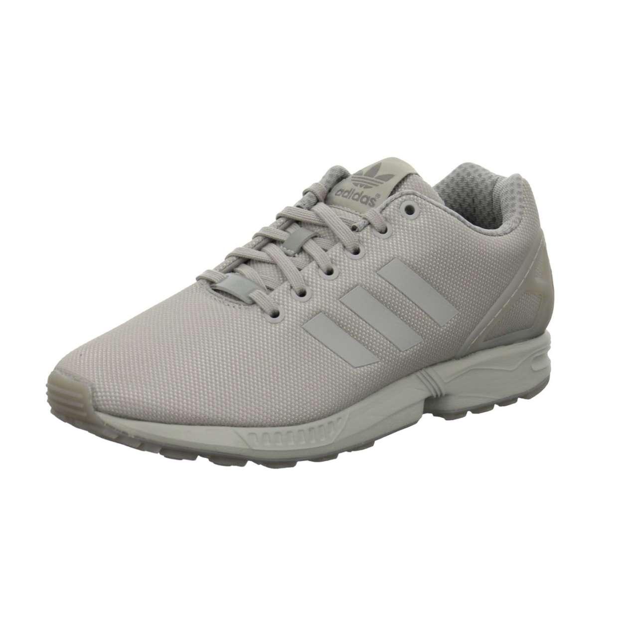 mens grey adidas zx flux trainers