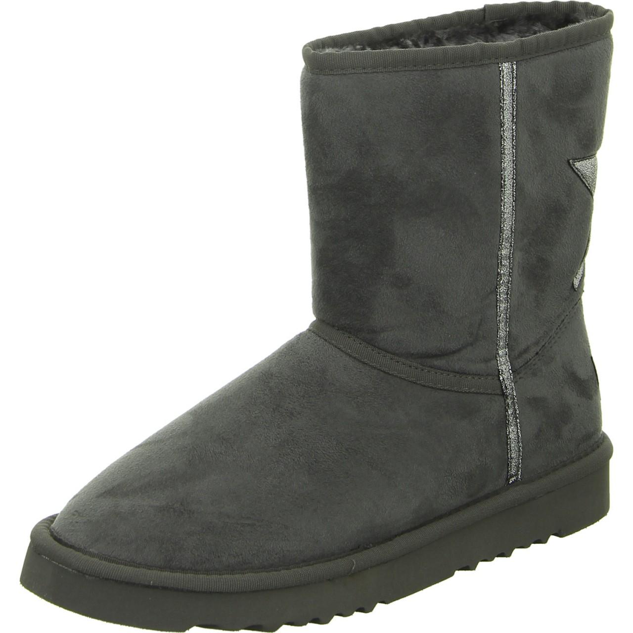Esprit Fleece Wo Winter Boots Grey Uma Star Boot 097ek1w015/015 in Grey