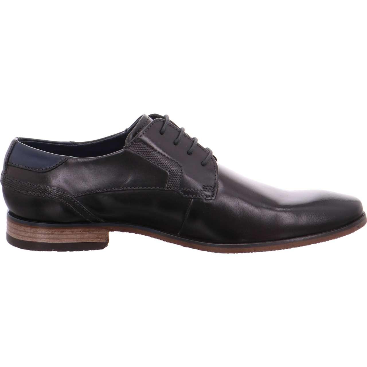 311374014030-1010 Bugatti Men Lace-Up Shoes Black, Black//Black