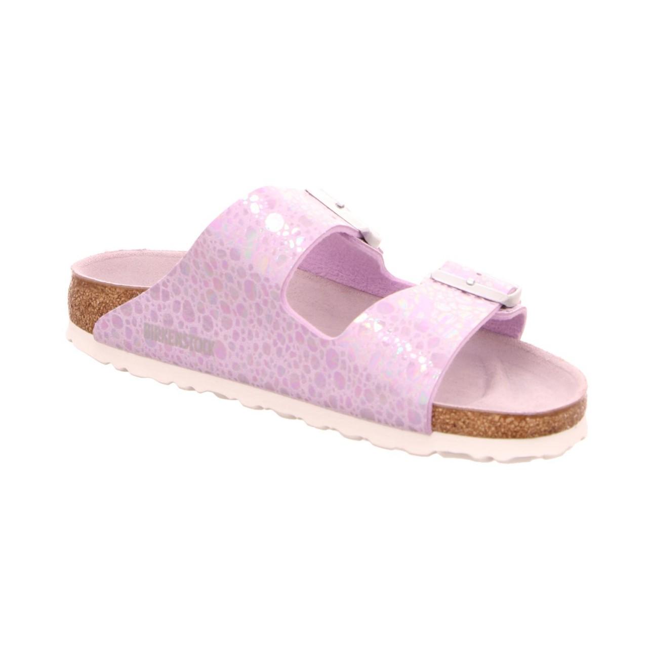 birkenstock metallic purple