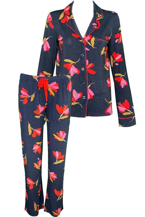 Pj Salvage Love Blooms Pj Set in Blue Lyst