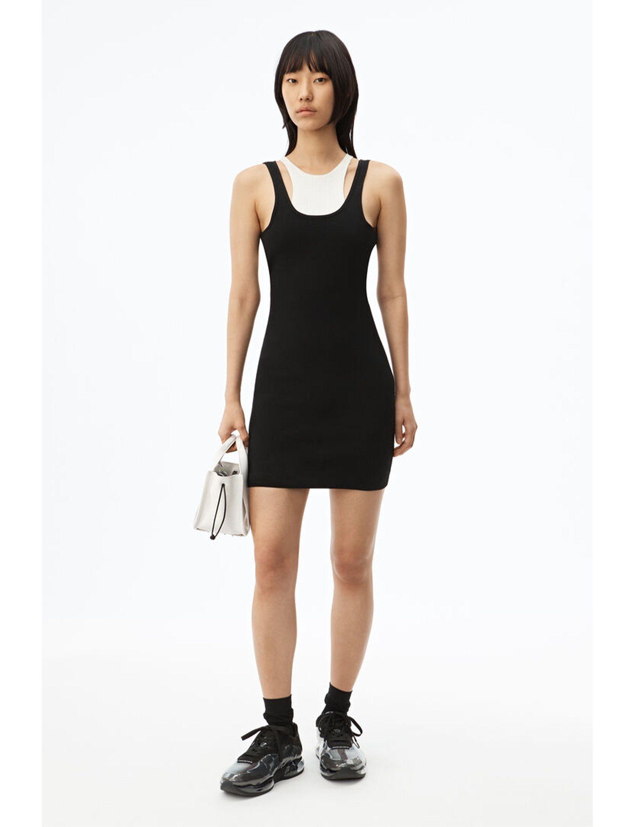 alexander wang strappy tank dress