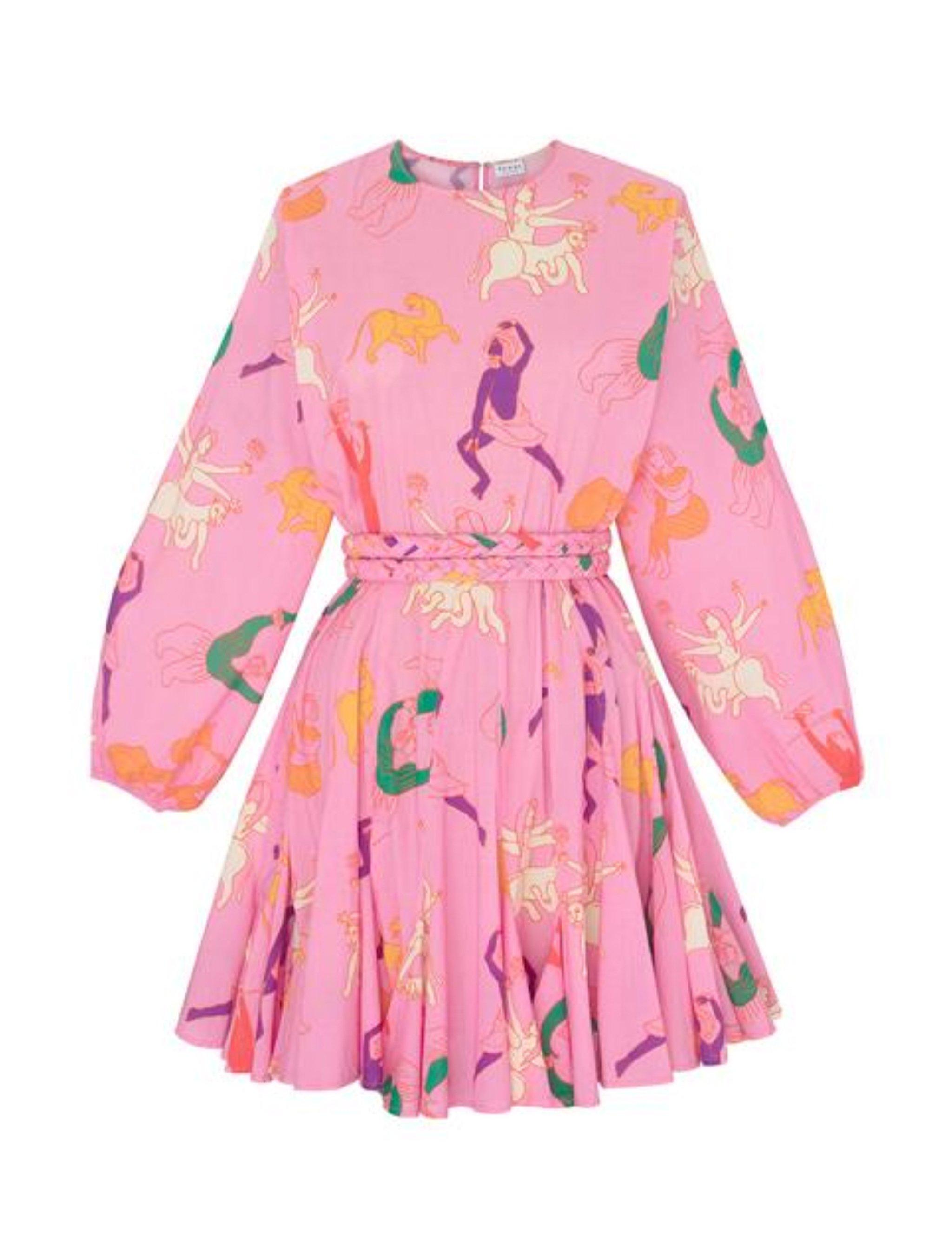 rhode ella dress pink