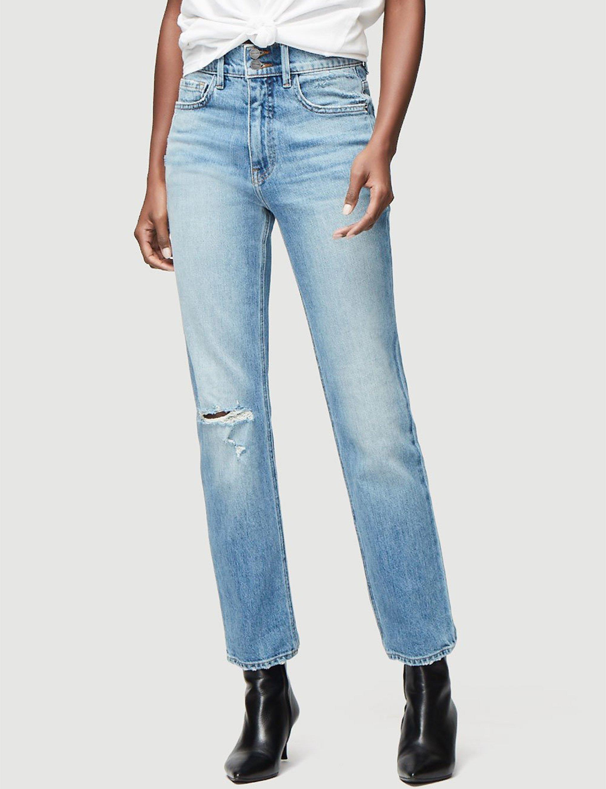 frame le sylvie slender straight heritage jeans