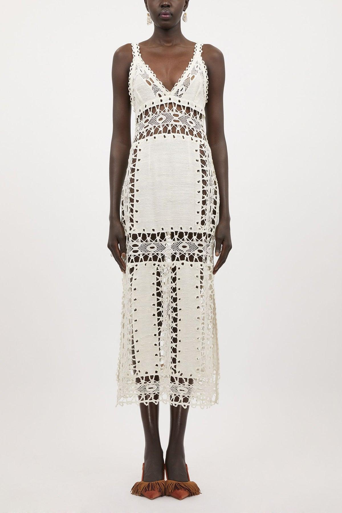 Ulla Johnson Shivani Dress In Ivory | Lyst