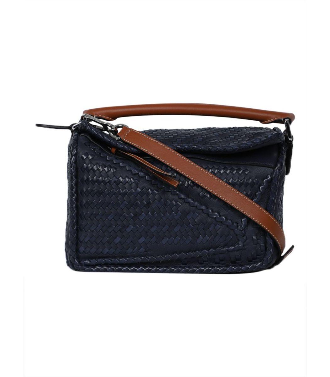 loewe woven puzzle bag
