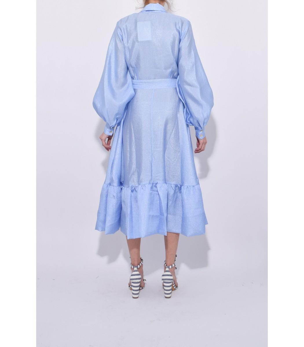 Stine Goya Niki Wrap Dress in Sky (Blue ...