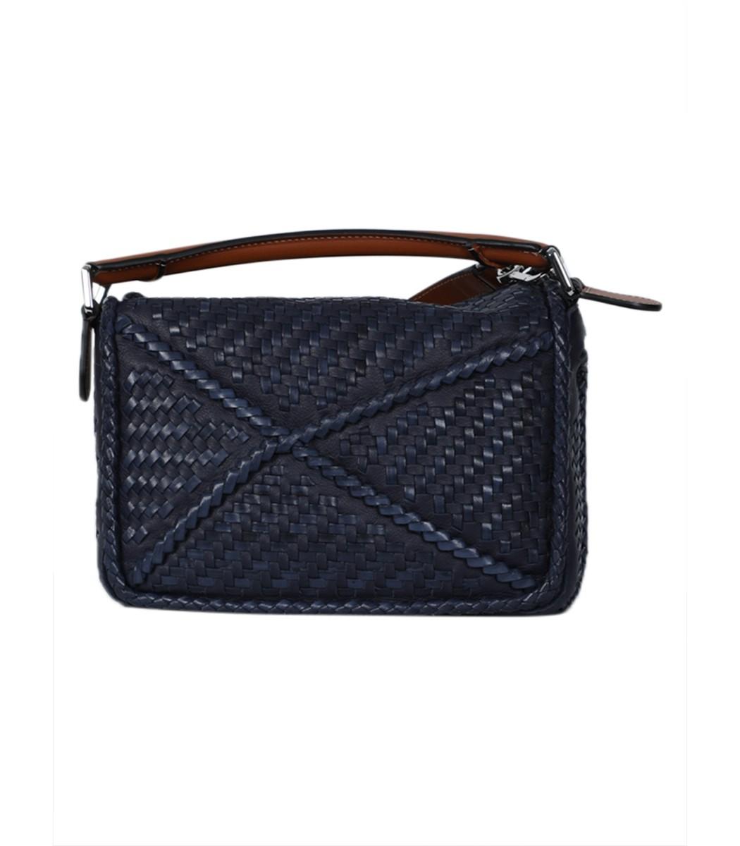 loewe woven puzzle bag
