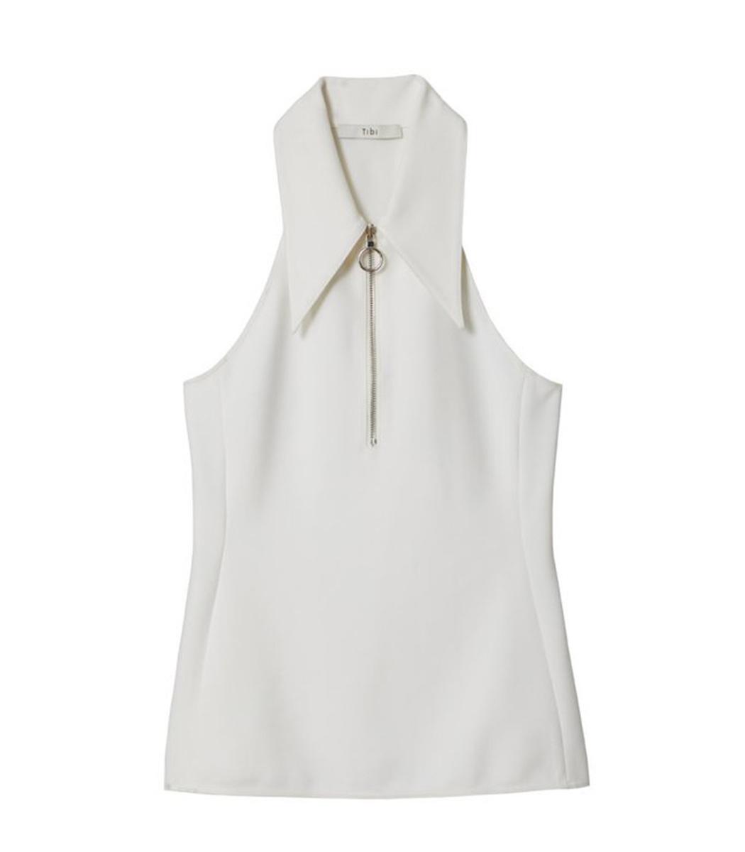 Structured sleeveless top Clearance