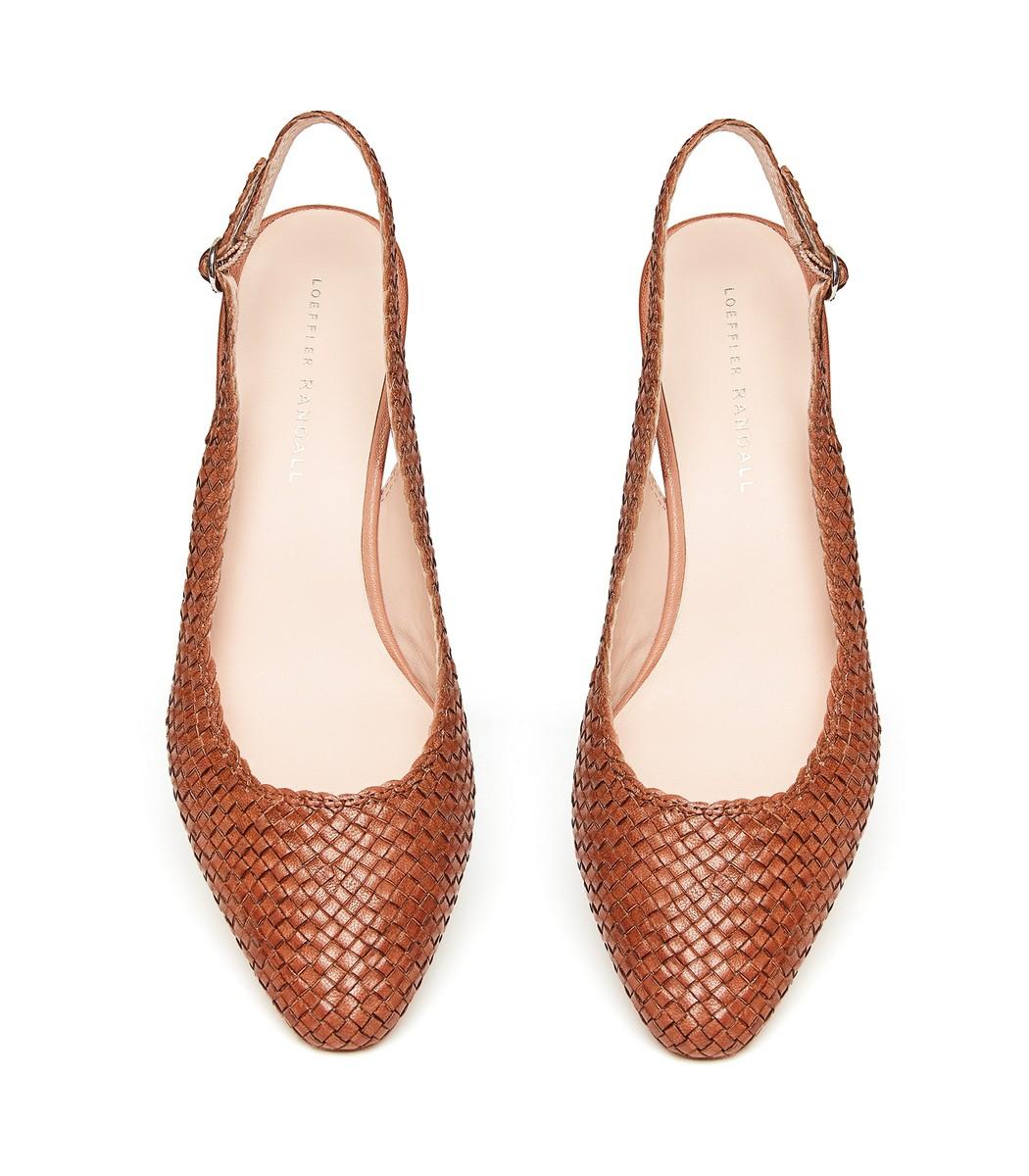loeffler randall woven slingback