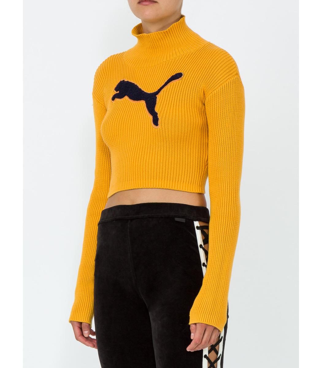 Puma yellow sweater Clearance