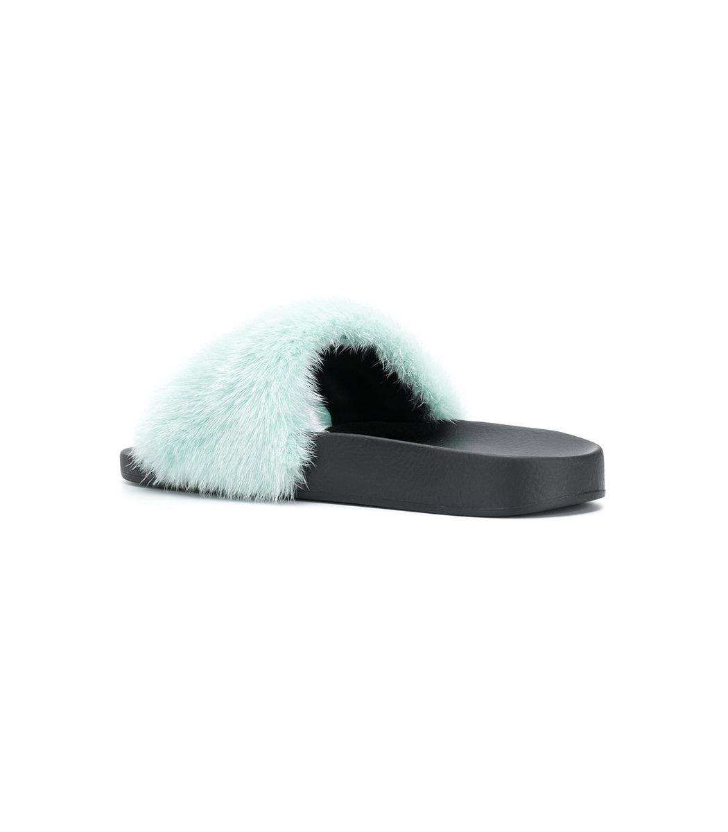baby blue givenchy slides