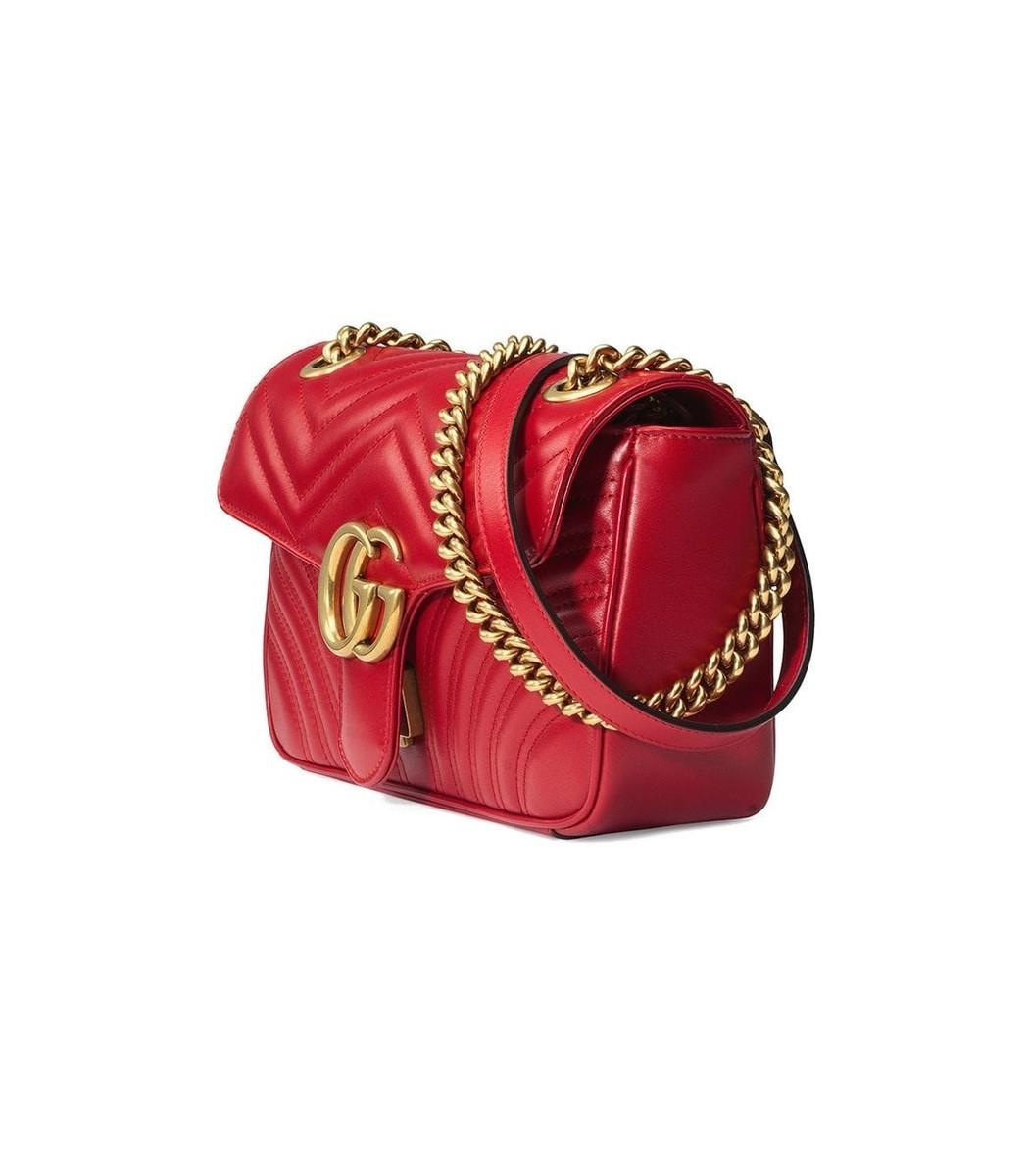 red gucci marmont bag
