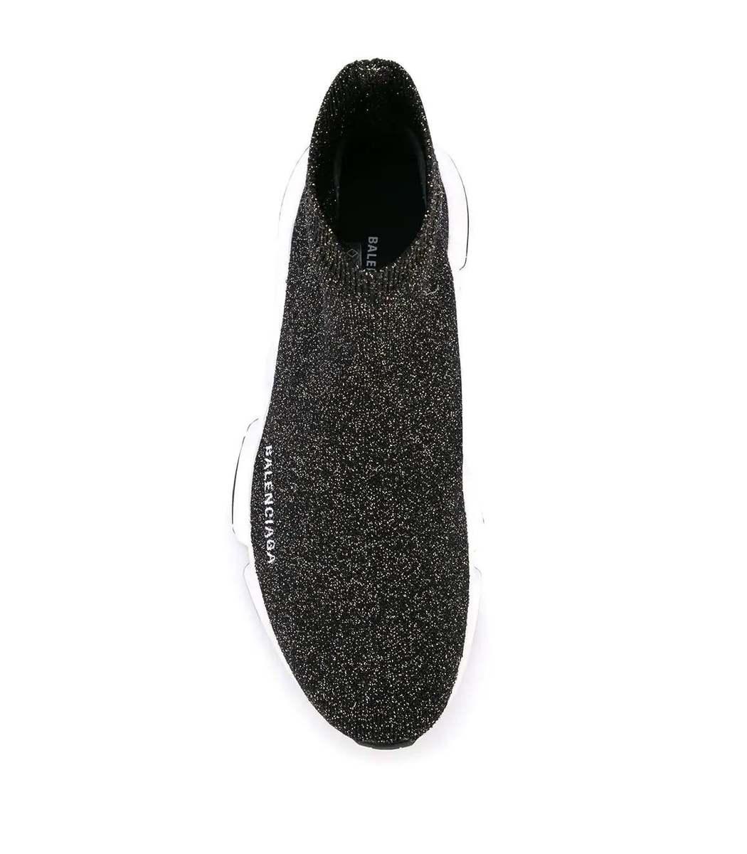 balenciaga speed trainer metallic