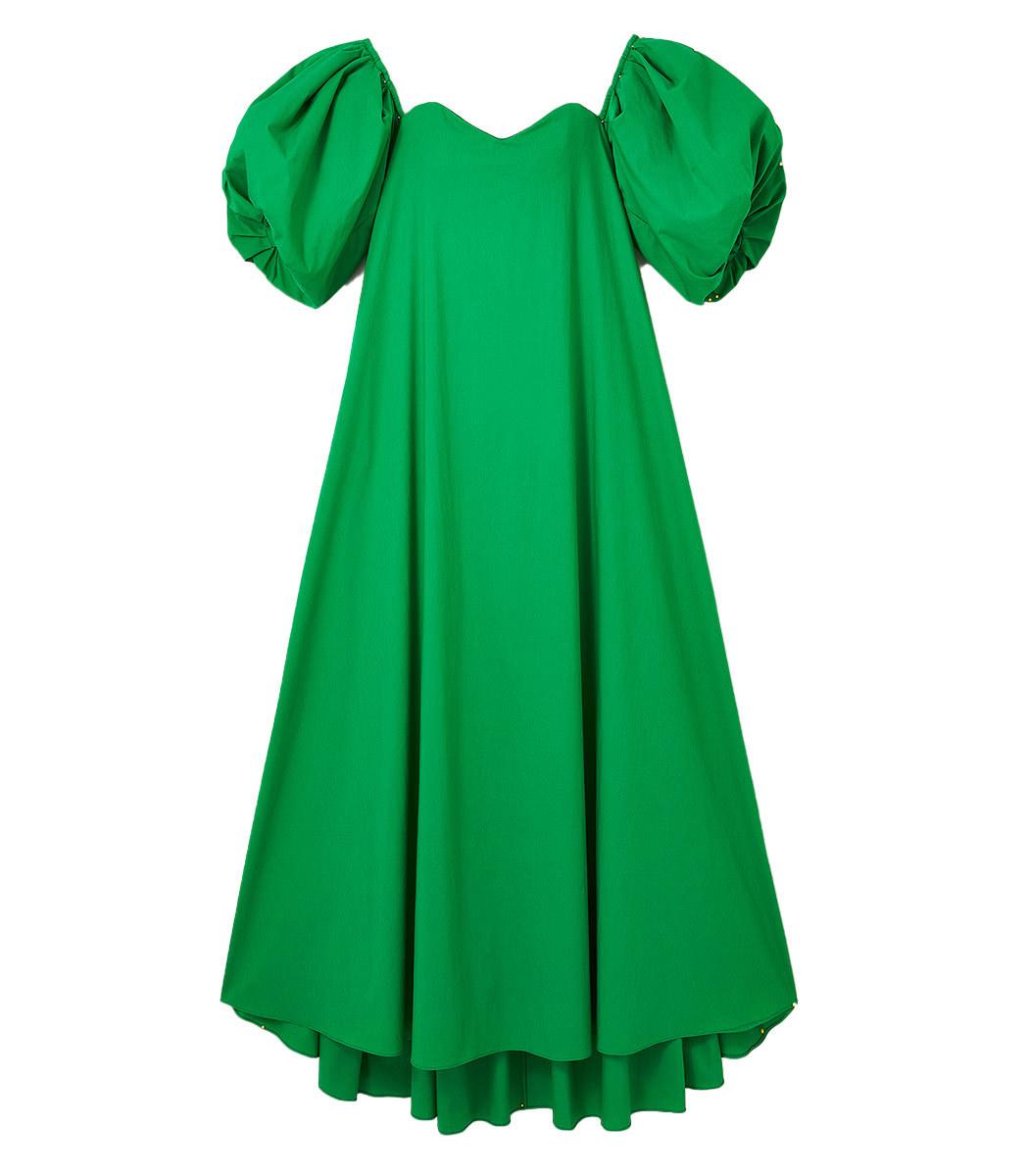 Caroline Constas Palmer Maxi Dress in Green | Lyst