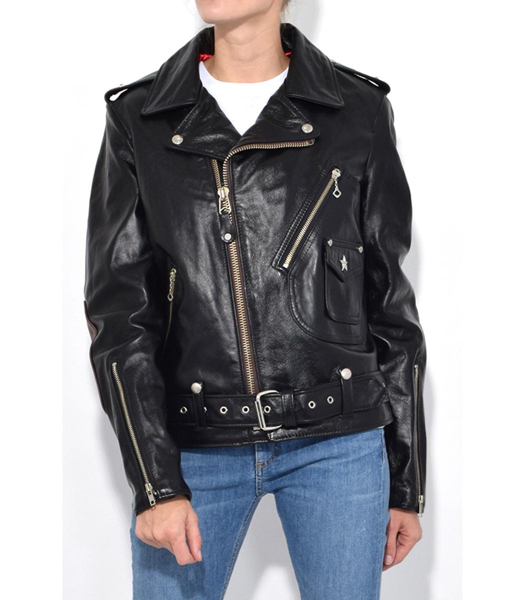 rag and bone black leather jacket
