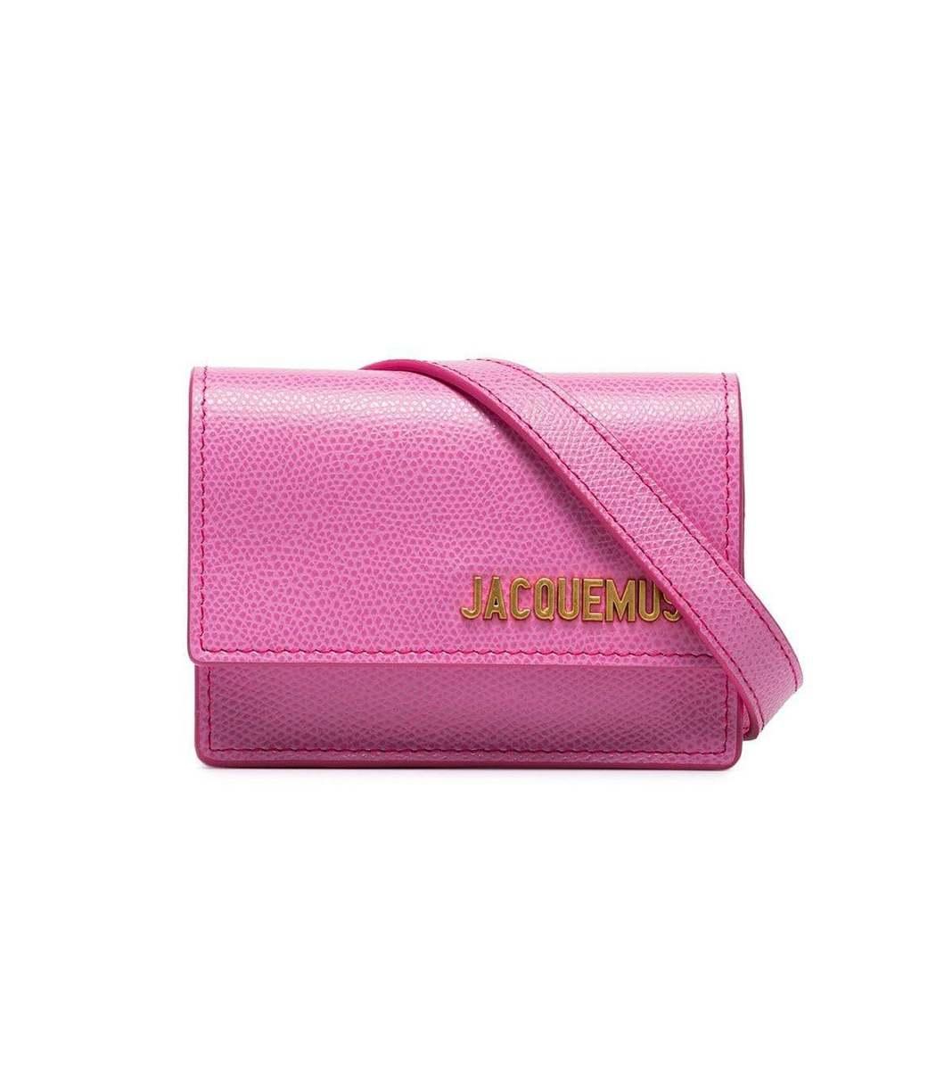 pink jacquemus belt bag