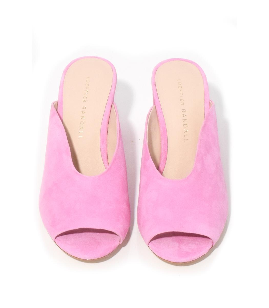 Loeffler Randall Leather Peony Corinne Sandal in Pink - Lyst