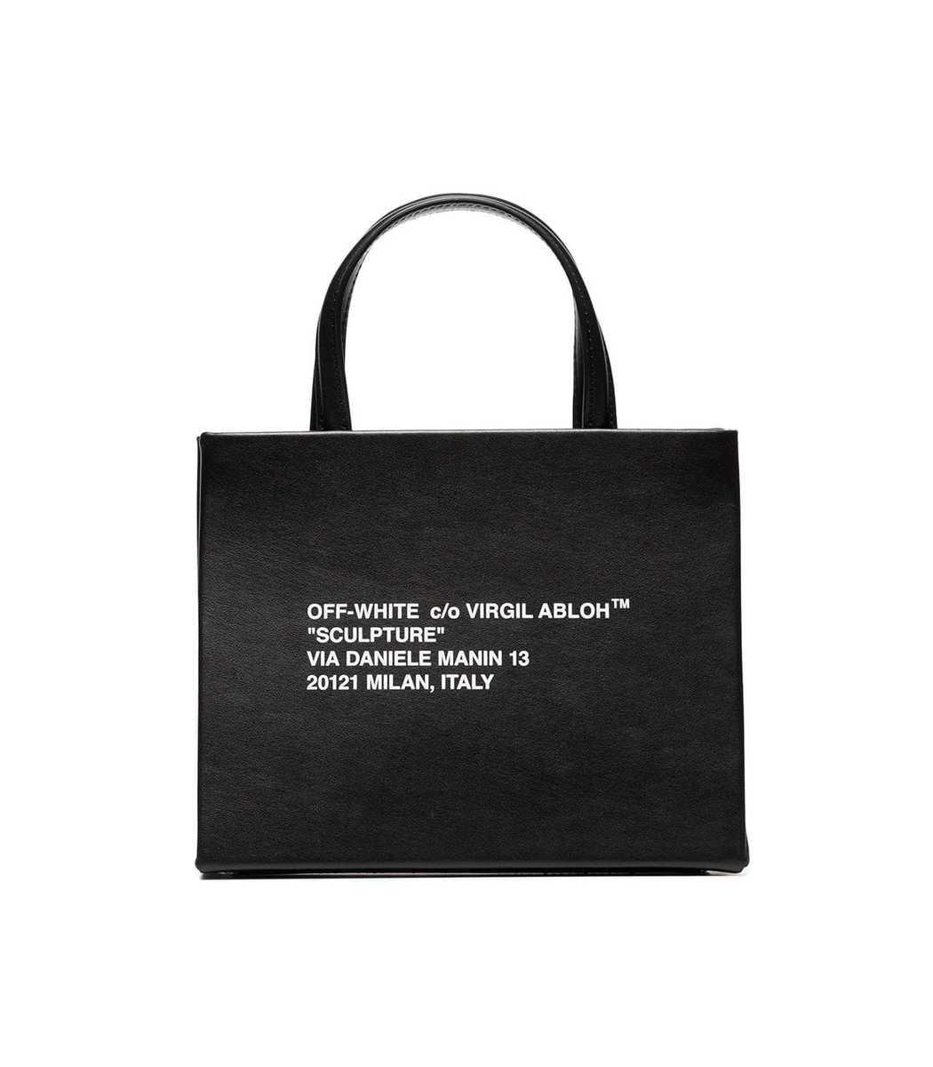 Off-White c/o Virgil Abloh Small Box Tote Bag in Black | Lyst