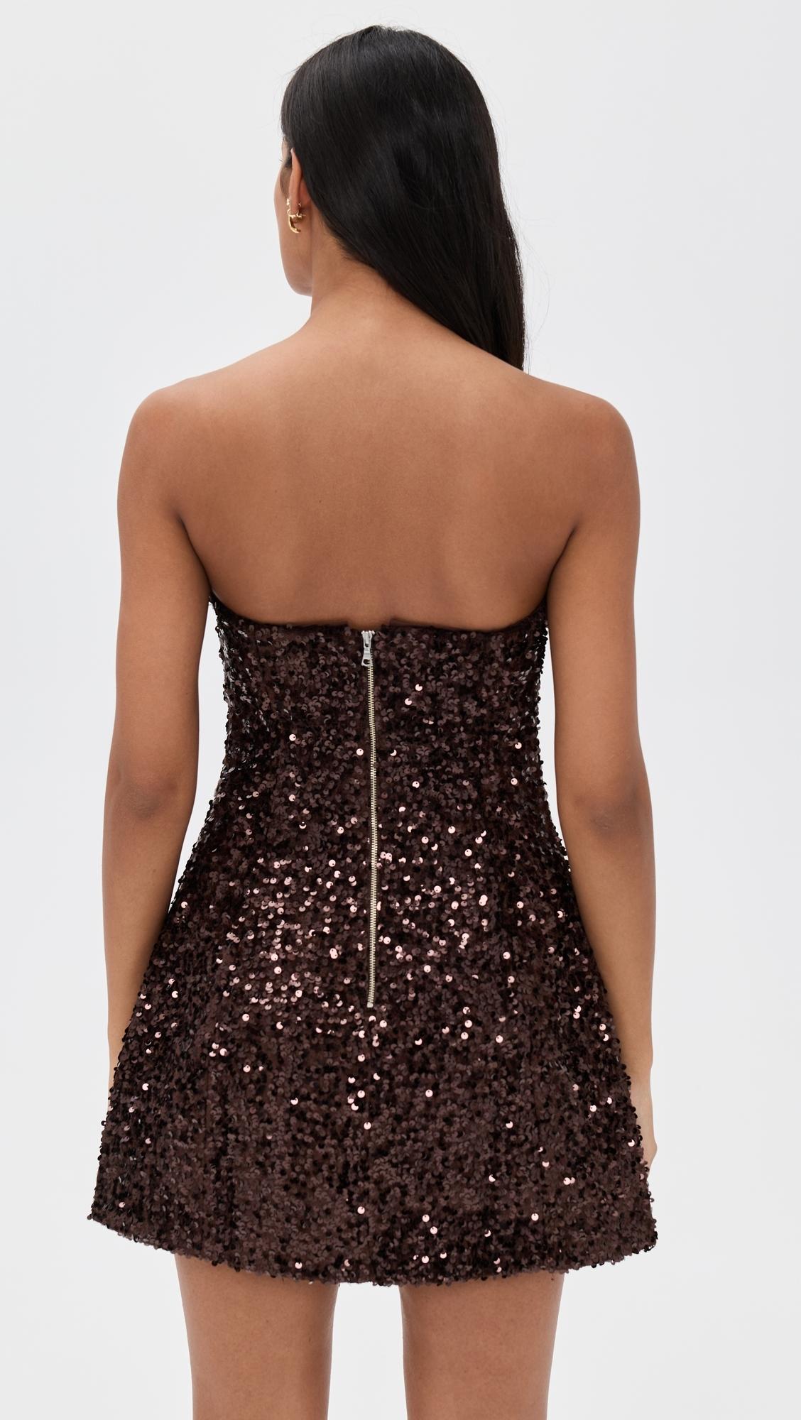 bardot helene sequin mini dress Helene Sequin Mini Dress