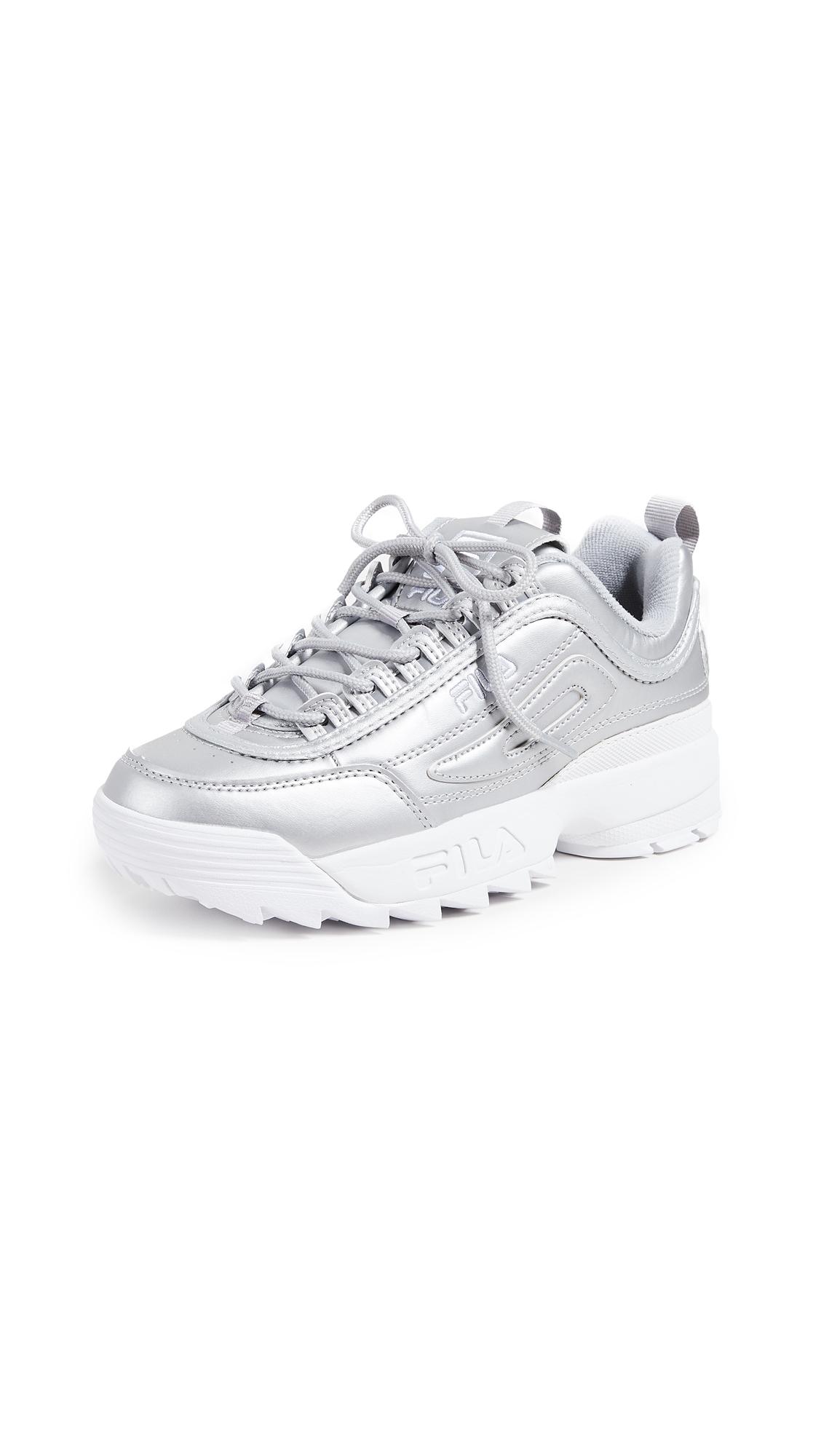 fila disruptor ii premium metallic