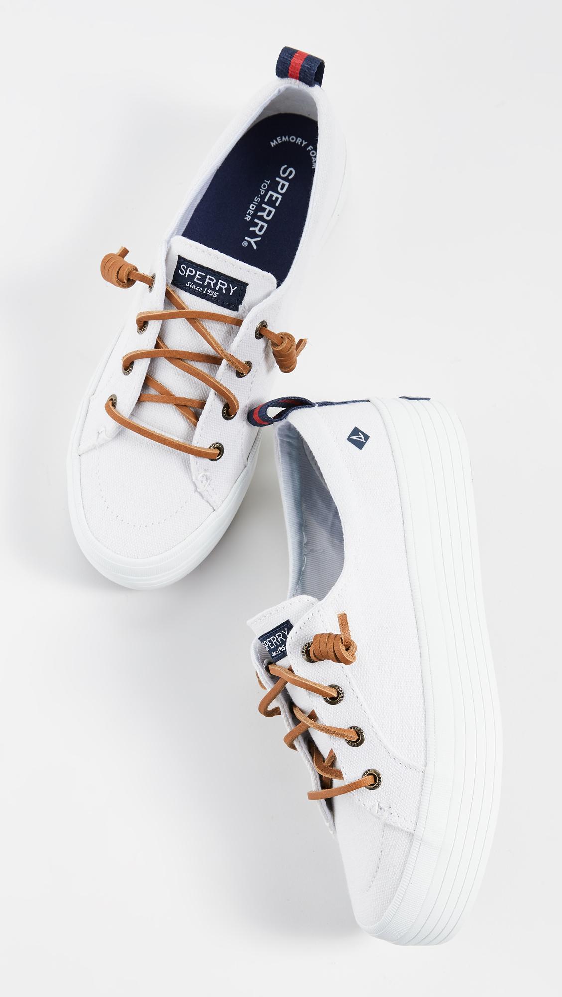 sperry platform sneaker