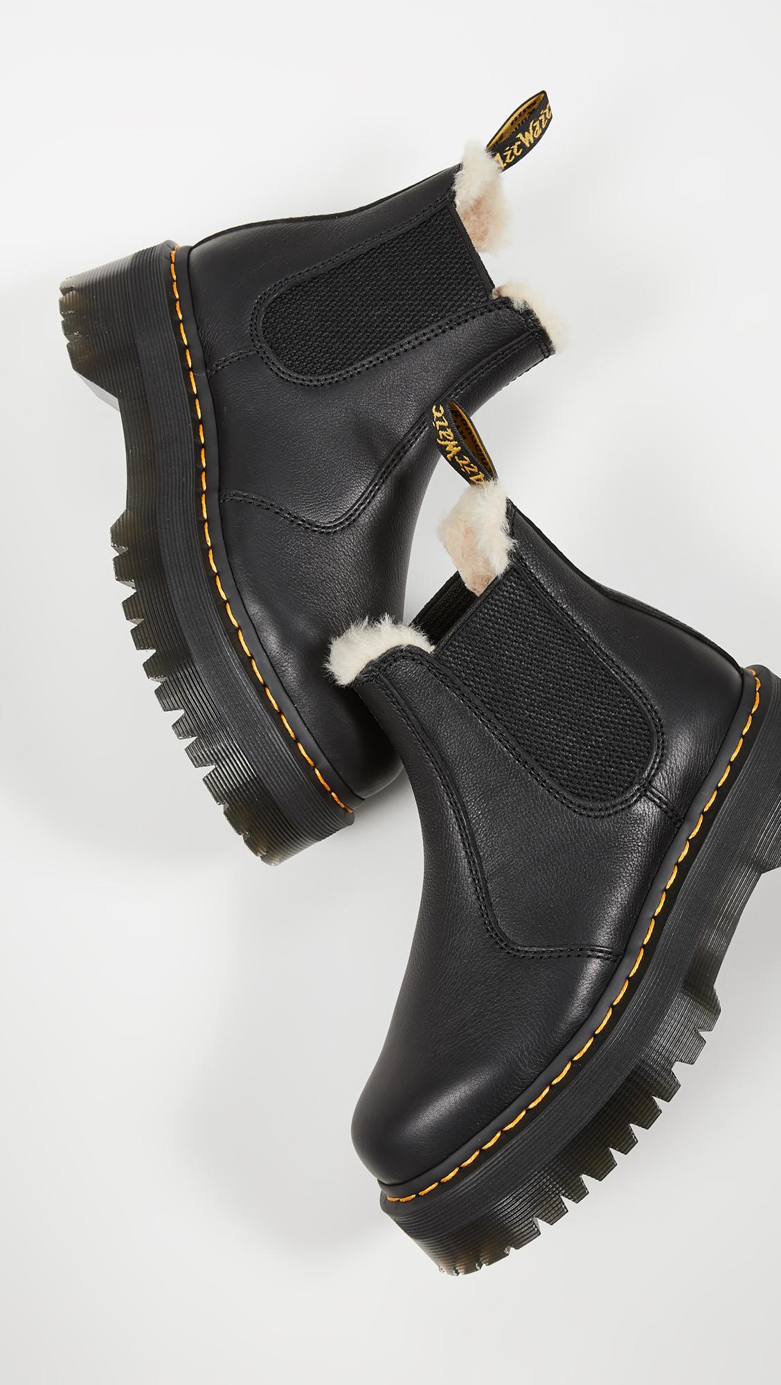 Dr. Martens 2976 Quad Fl Boots in Black - Lyst
