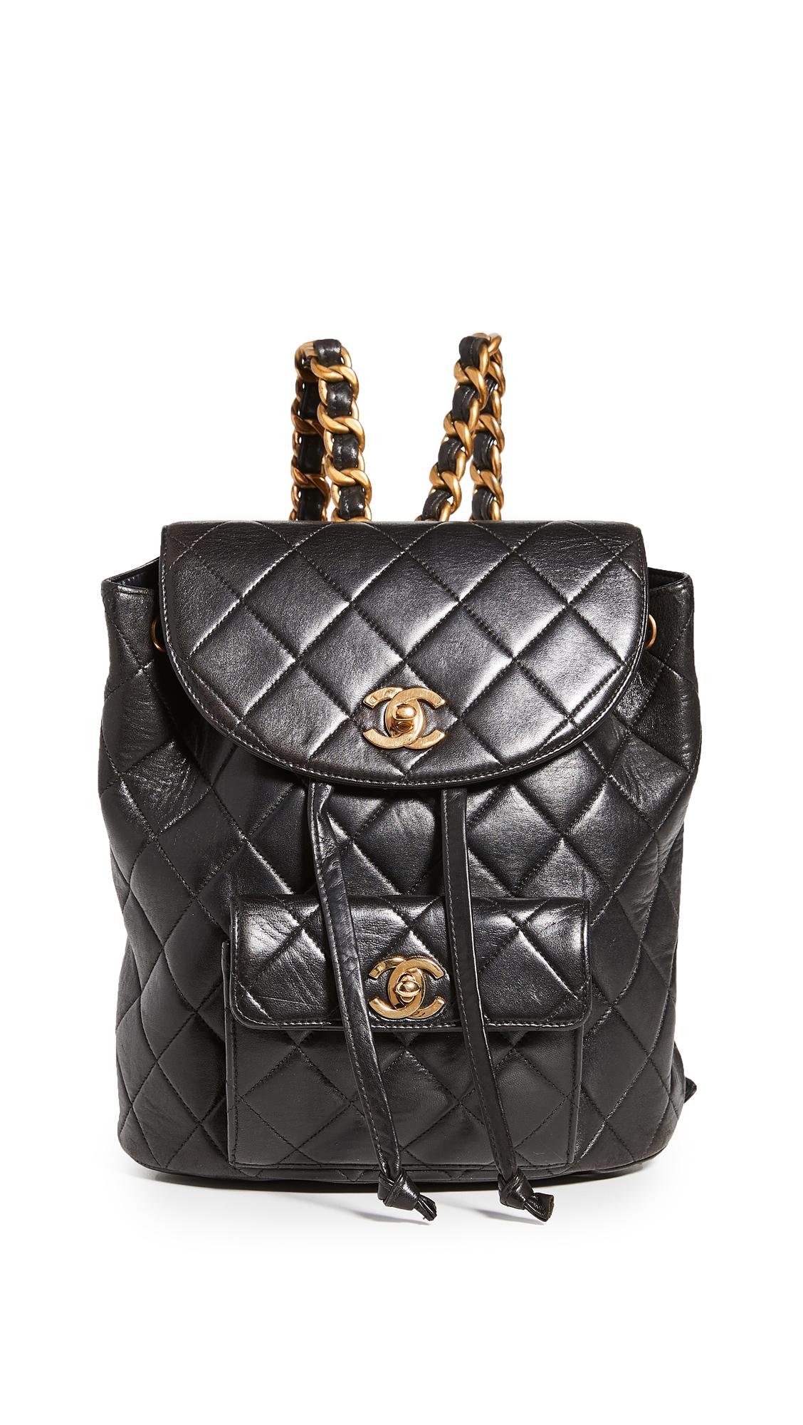 Chanel Classic Backpack (previously Owned) in Black