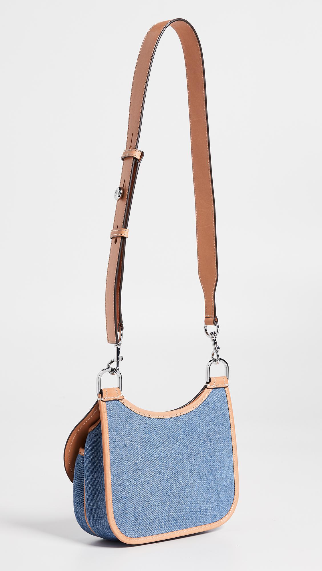 tory burch james saddle bolsa