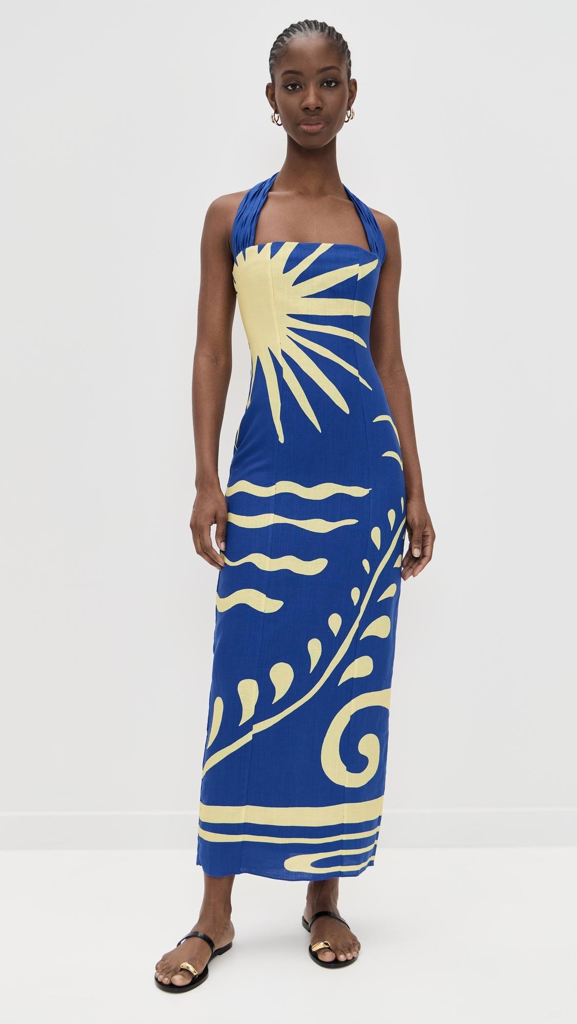 medeshe women's chiffon floral holiday beach bridesmaid maxi dress sundress Sundress, Blue Colorful, Large Fashion Hand Wash Do Not V notch Size:L/US 6 The slip dress: true