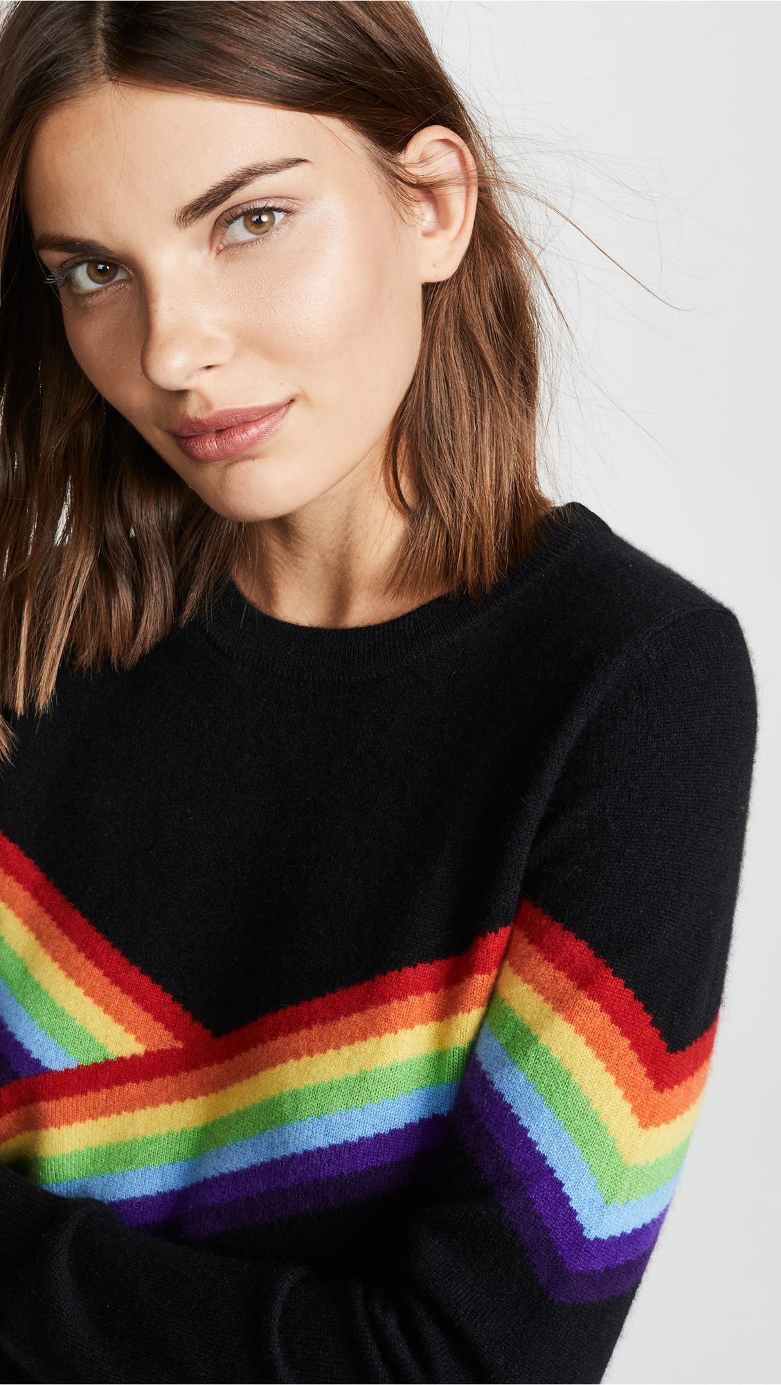 Madeleine Thompson Bebe Cashmere Sweater In Black Lyst