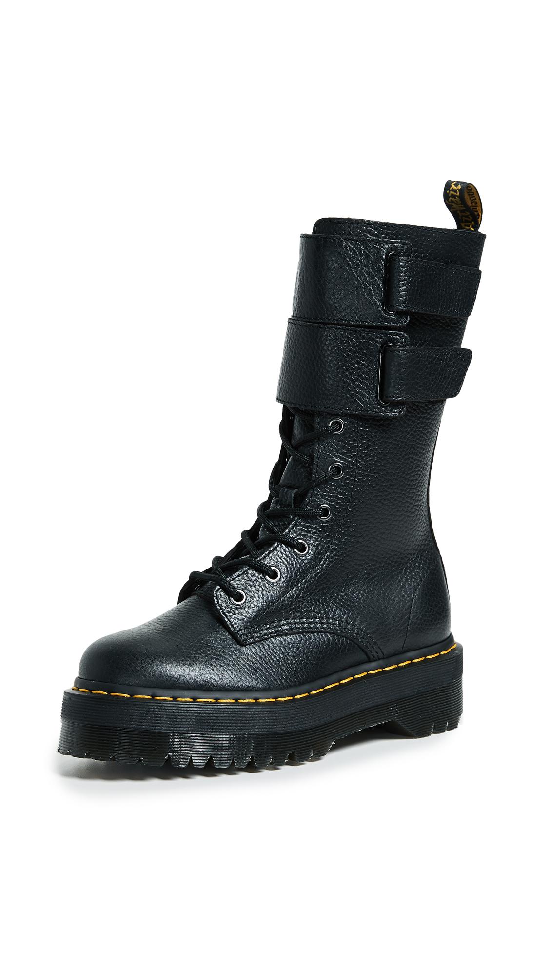 Dr. Martens Jagger 10 Eye Boots in Black | Lyst Canada