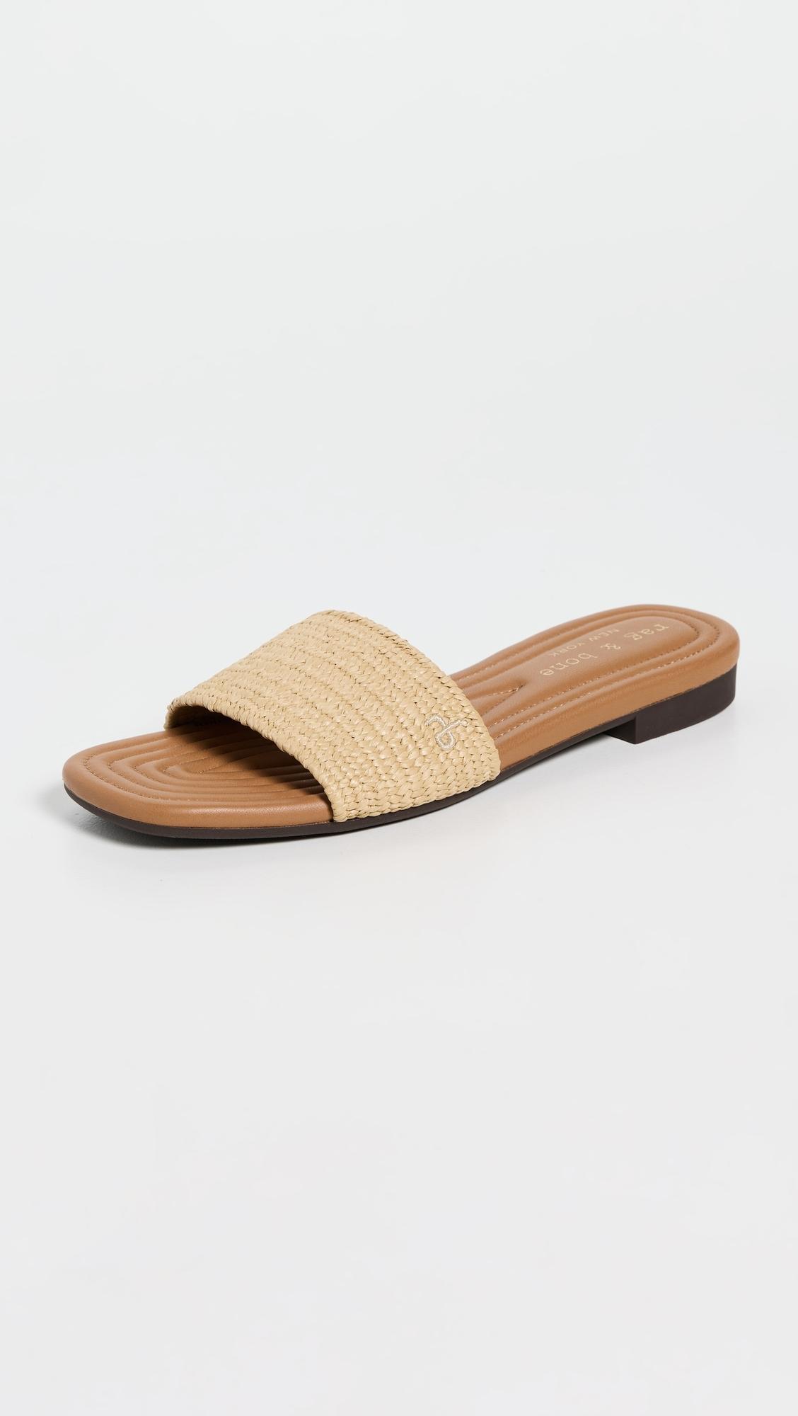 Rag & Bone Ellie Slides in Black | Lyst