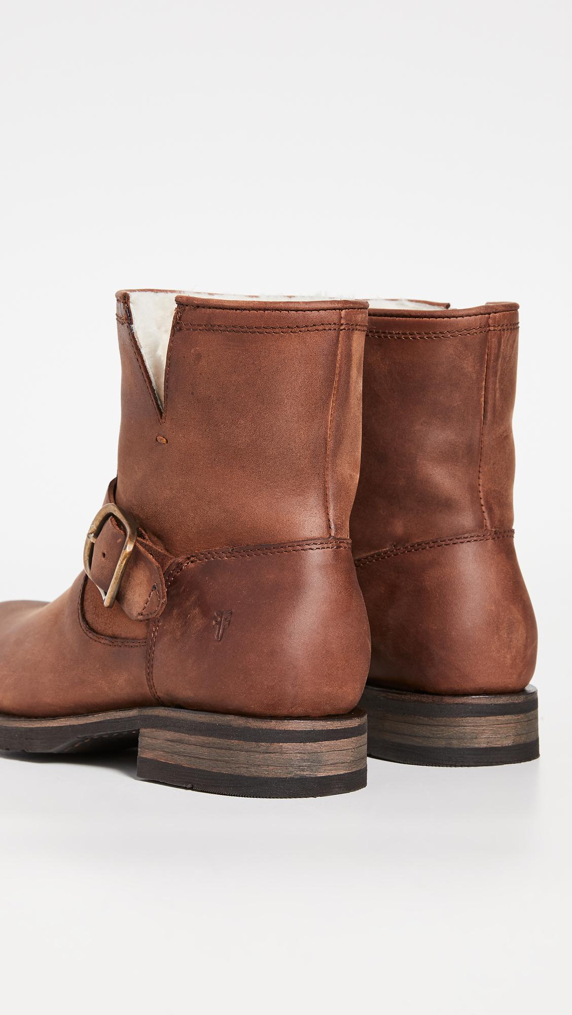 frye veronica shearling