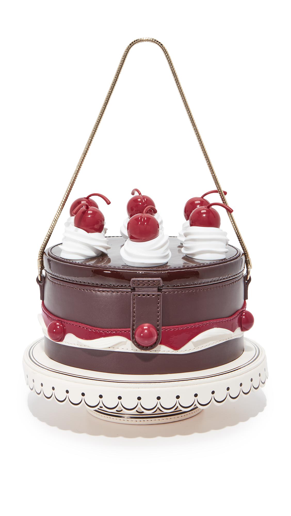 Kate Spade Cherry Cake Bag in Red | Lyst