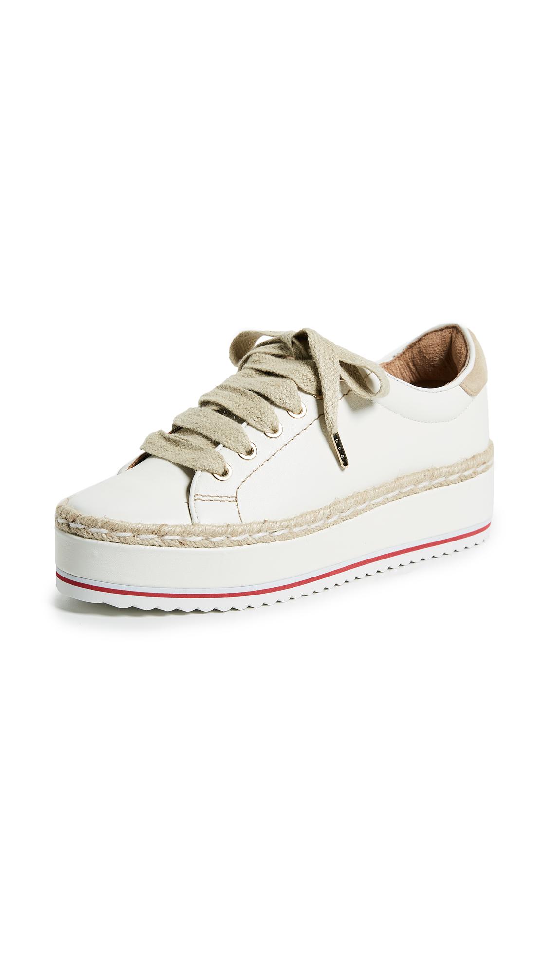 joie white sneakers