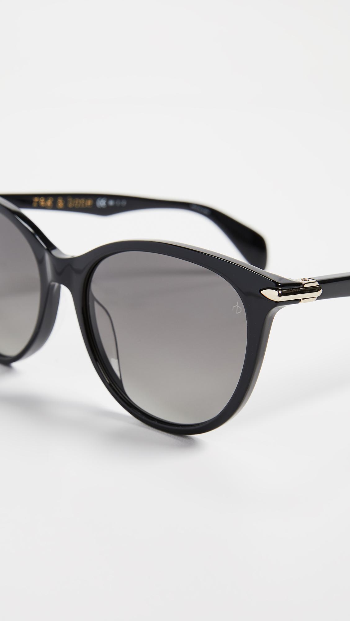 rag & bone 49mm round sunglasses