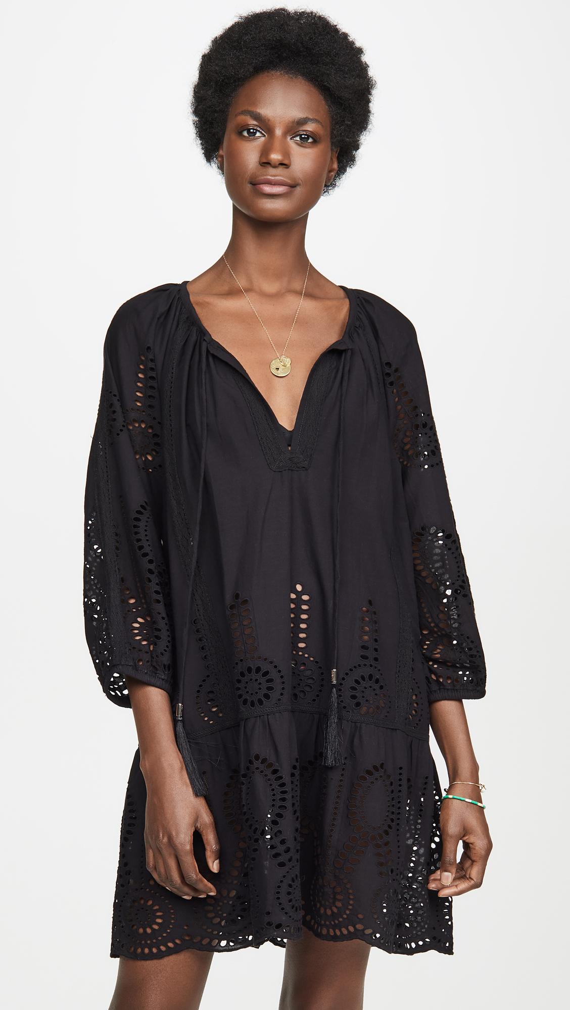 Melissa Odabash Cotton Ashley Cover Up in Black - Lyst