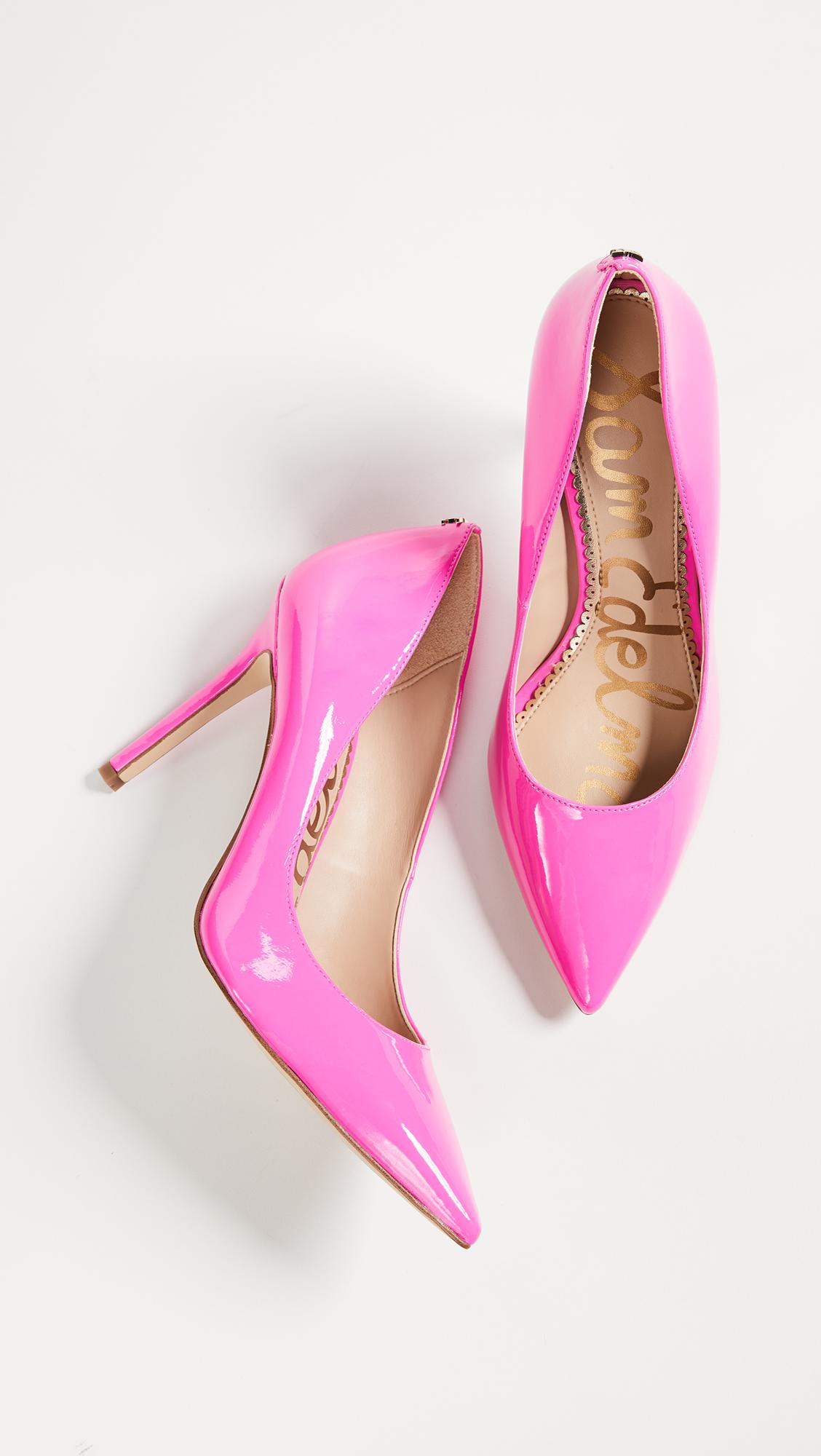 sam edelman neon fuchsia