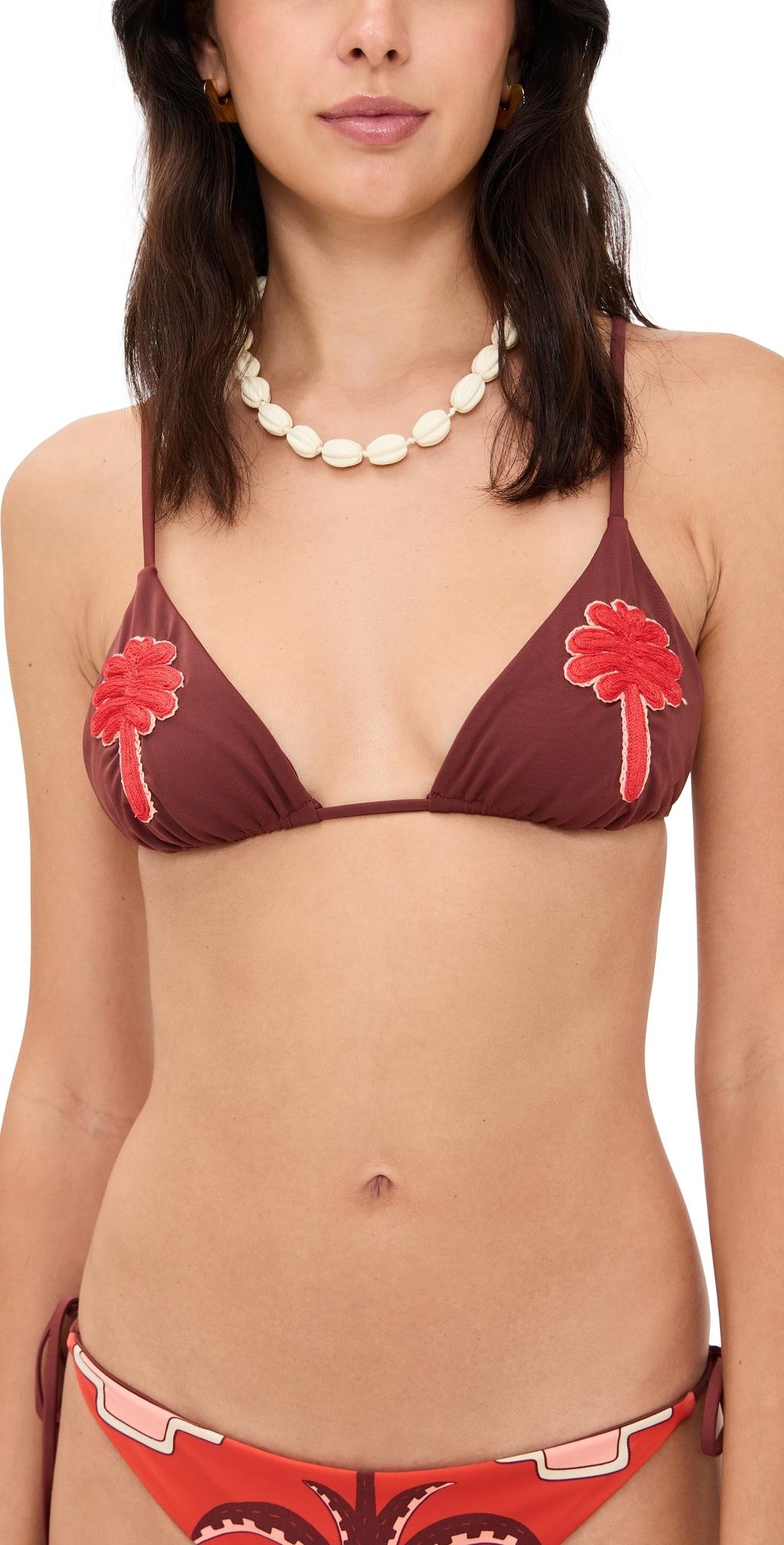 【お手ごろ価格】JOHANNA ORTIZ ブラウン ビキニ JOHANNA ORTIZ Intense Colorings bandeau bikini top | NET-A