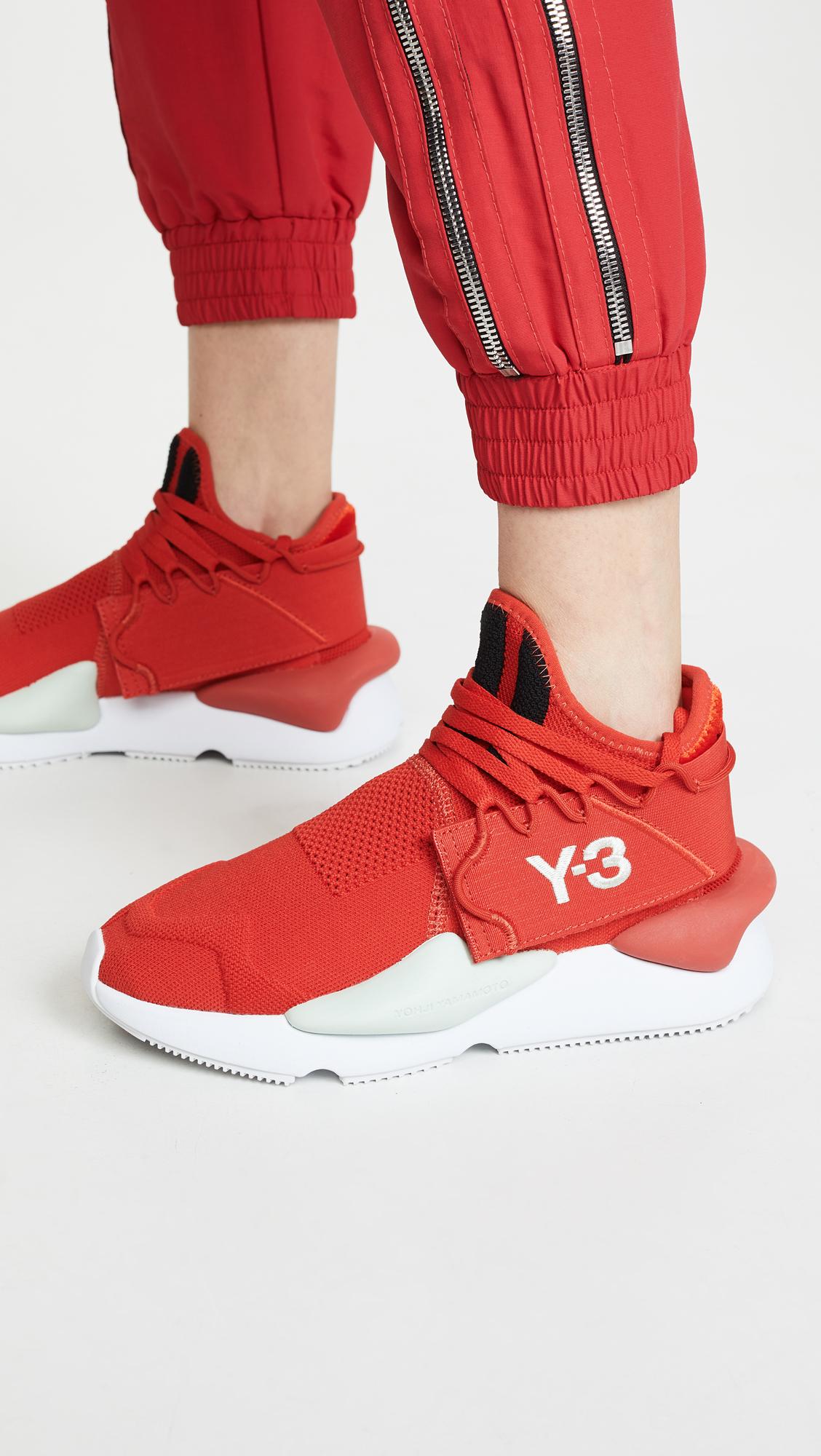 y3 kaiwa knit red