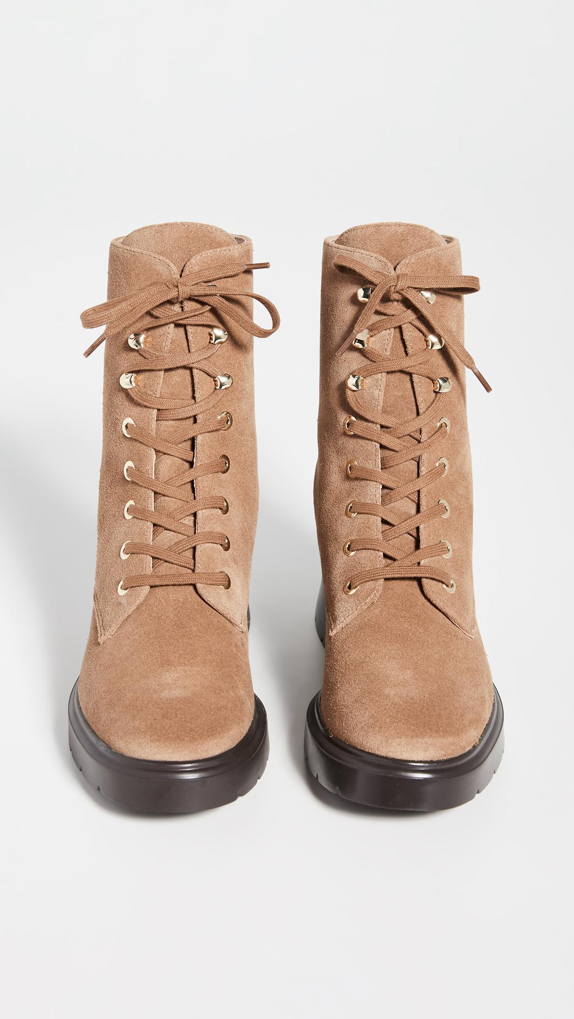 stuart weitzman mckenzee combat boots