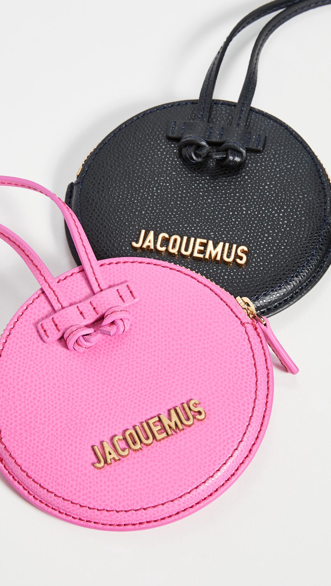 Jacquemus Leather Le Pitchou Coin Purse in Pink Lyst