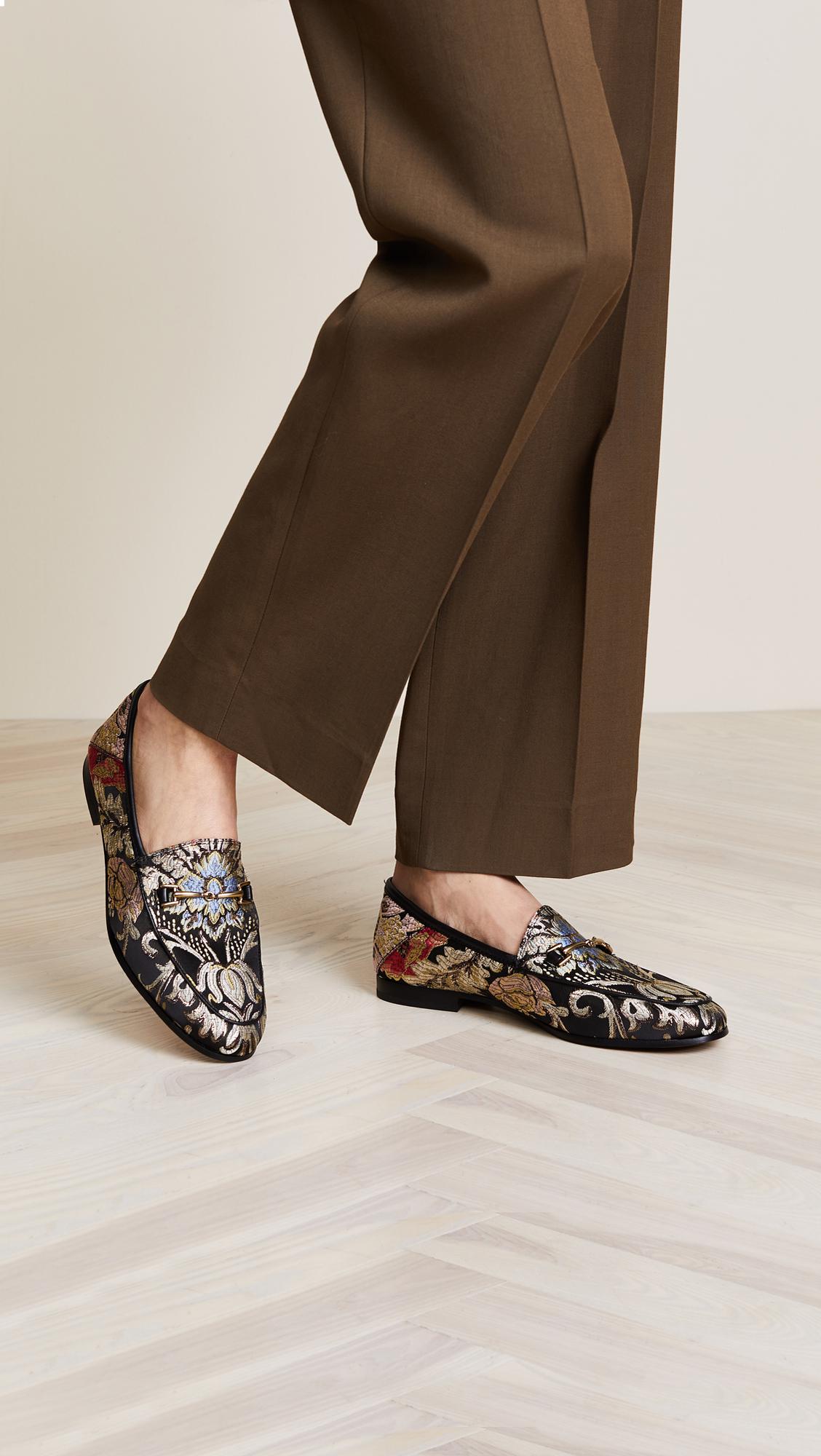 sam edelman loraine leopard loafers