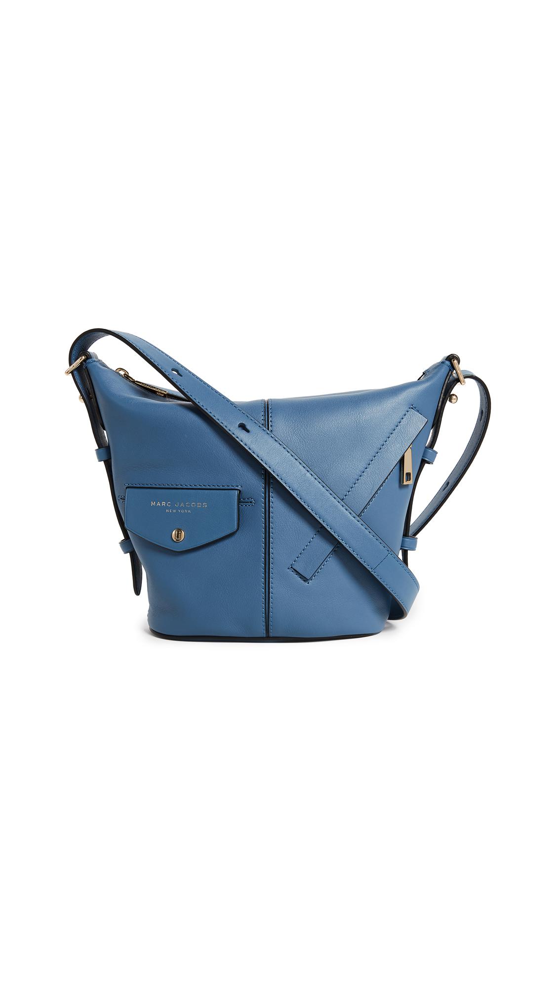 Marc Jacobs Leather The Mini Sling Bag in Blue - Lyst