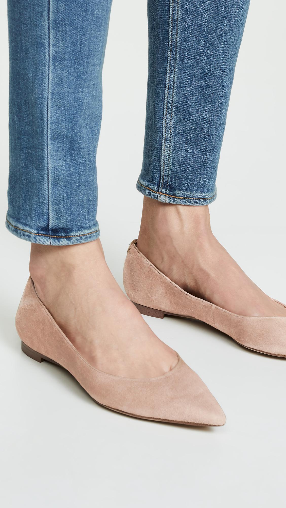 sam edelman pointed toe flats