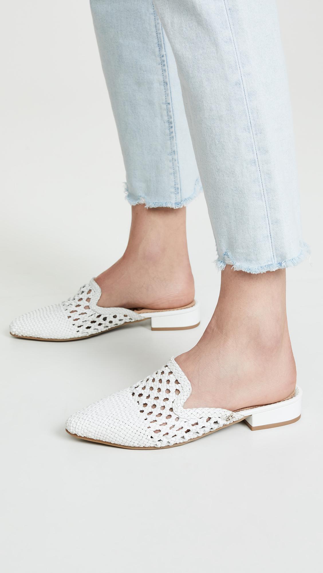 sam edelman woven mules